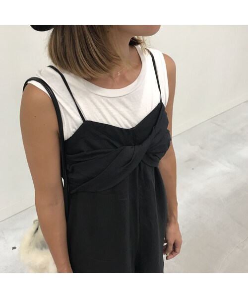 copine(コピン)の「★再入荷★サイドスリットキャミオールインワン(2color)【クリックポスト対象商品】(つなぎ/オールインワン・レディース・その他)」の8枚目の写真