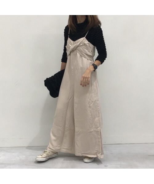 copine(コピン)の「★再入荷★サイドスリットキャミオールインワン(2color)【クリックポスト対象商品】(つなぎ/オールインワン・レディース・その他)」の10枚目の写真