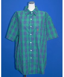 A.D.G | (全2色) CHECK S/S BOX SHIRTS(シャツ/ブラウス)