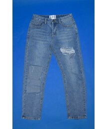 A.D.G | CUTTING CRASH DENIM PANTS(デニムパンツ)