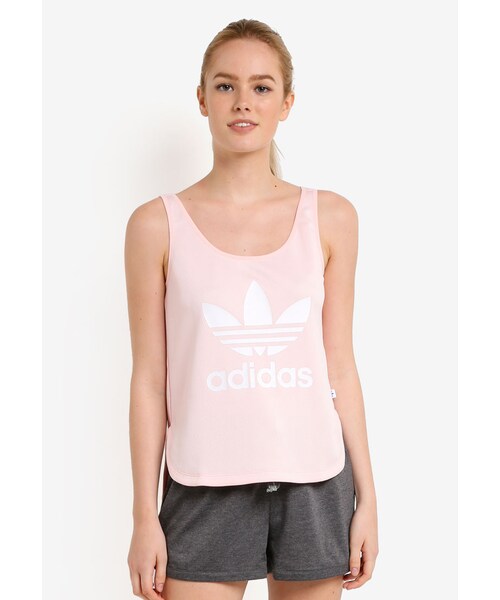 adidas loose crop tank