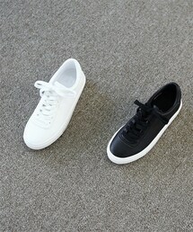 SOVOMALL | シンプルレースアップスニーカー(スニーカー)