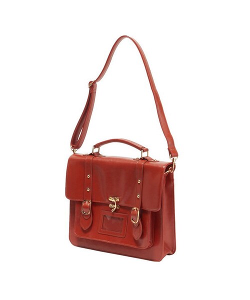 F i.n.t（フィント）の「カシメ使いサッチェルバッグ/F i.n.t（ショルダーバッグ・レディース・その他）」の4枚目の写真