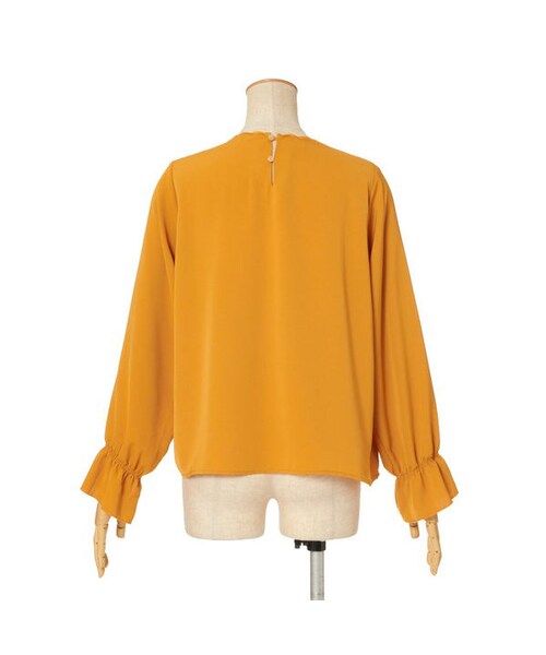 F i.n.t（フィント）の「ローズカットワーク刺繍プルオーバーブラウス/F&A（シャツ/ブラウス・レディース・その他）」の4枚目の写真