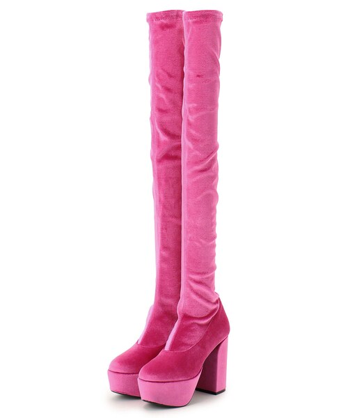 G.V.G.V.（ジーヴィージーヴィー）の「PLATFORM OVER THE KNEE BOOTS  