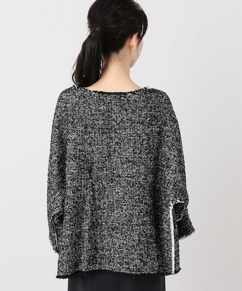 IENA  ツイードデザインブラウス IENA（イエナ）の「ツイード デザインブラウス（）」 - WEAR
