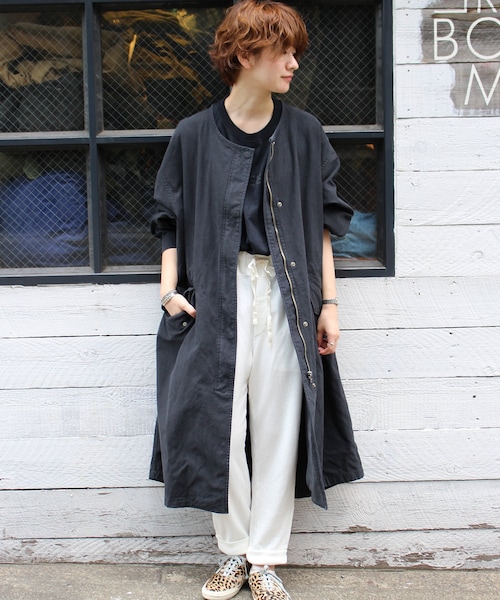 journal standard luxe　リネンドット　ブルゾン　ブラック 楽天市場】リネンワッシャー ジャケット journal standard luxe