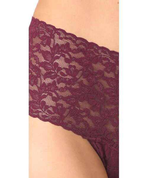 hanky panky（ハンキーパンキー）の「Hanky Panky Retro Thong（その他アンダーウェア/インナー・レディース・Dark Dahlia・One Size）」の2枚目の写真