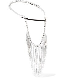 miu miu（ミュウミュウ）の「Miu Miu - Fringed Silver-tone