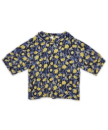 flower | montage flower top ～ﾓﾝﾀｰｼﾞｭﾌﾗﾜｰﾄｯﾌﾟ(シャツ/ブラウス)