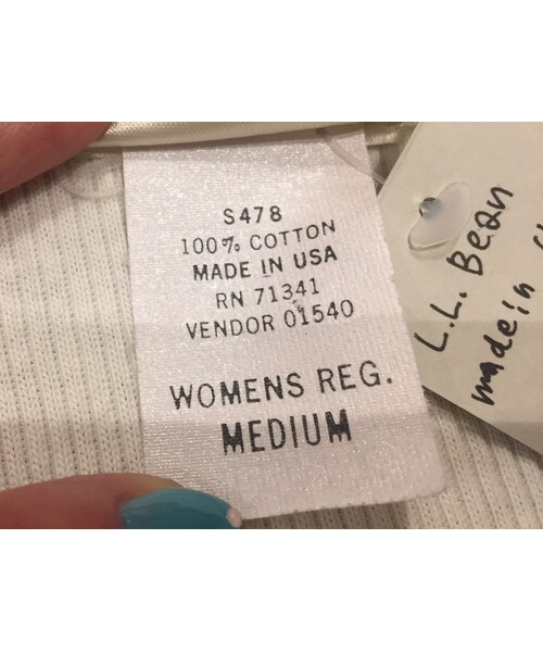 L.L.Bean（エルエルビーン）の「L.L.Bean　made in USA（Tシャツ/カットソー・レディース・その他）」の7枚目の写真