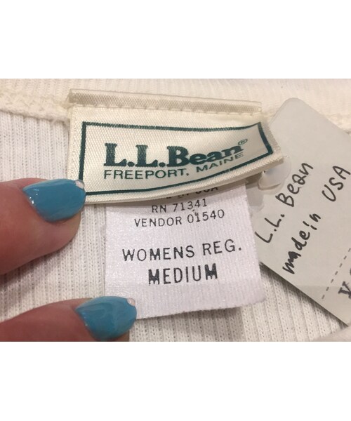 L.L.Bean（エルエルビーン）の「L.L.Bean　made in USA（Tシャツ/カットソー・レディース・その他）」の6枚目の写真