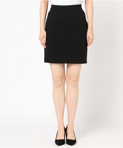 archives（アルシーヴ）の「フクレジャガードタイトスカート（スカート・レディース・ブラック/チャコールグレー/ワイン・MEDIUM）」の4枚目の写真