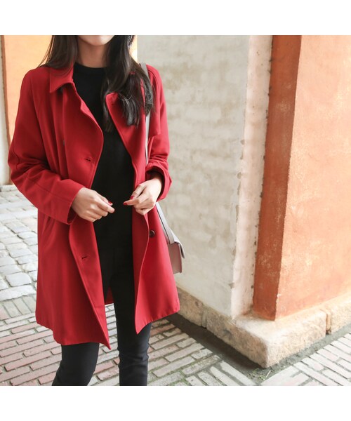 today red, coat