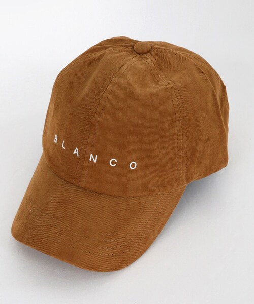 DHOLIC（ディーホリック）の「BLANCO刺繍コーデュロイキャップ（キャップ・レディース・ブラック/ホワイト/ベージュ/その他/グリーン/ブラウン・FREE）」の3枚目の写真