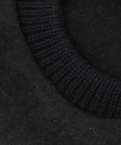 GLOBAL WORK（グローバルワーク）の「ウールベレー（帽子・ブラック/グレー/ボルドー/ベージュ/パープル）」の13枚目の写真