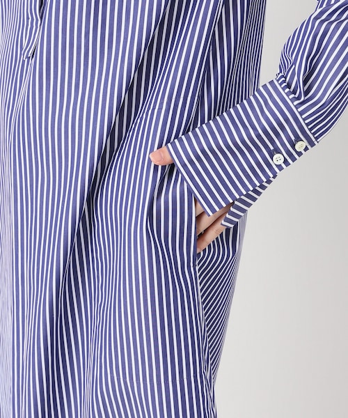 IENA（イエナ）の「THOMAS MASON スキッパーシャツワンピース（）」 - WEAR 