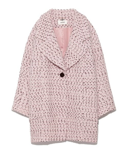 SNIDEL（スナイデル）の「ツイードオーバーサイズコート（ウールコート