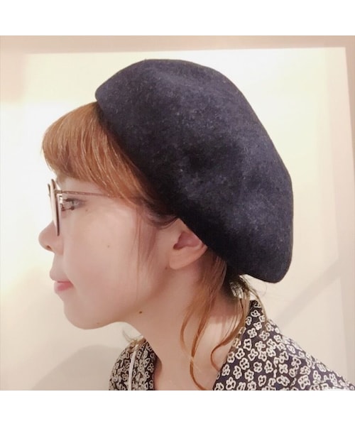 Nine Tailor（ナインテイラー）の「"NEW"　Nine Tailor　Chiasma beret（ハンチング/ベレー帽・レディース・その他）」の9枚目の写真