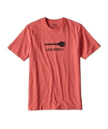 patagonia | patagonia メンズ・リブ・シンプリー・スポーク・コットン／ポリ・レスポンシビリティー #39046(Tシャツ/カットソー)