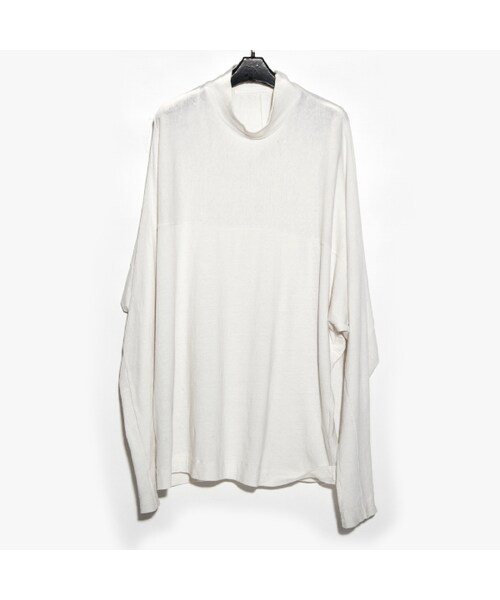 JULIUS（ユリウス）の「EAMED HIGH-NECK CUT SEWN（Tシャツ/カットソー