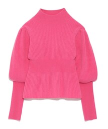 FURFUR | FUR FUR パフスリーブリブプルオーバー(ニット/セーター)