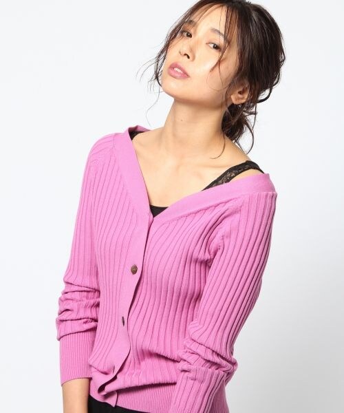 ≪otonaMUSE×BARNYARDSTORM 2WAYリブニット BARNYARDSTORM（バンヤードストーム）の「2WAYリブニット（）」 - WEAR