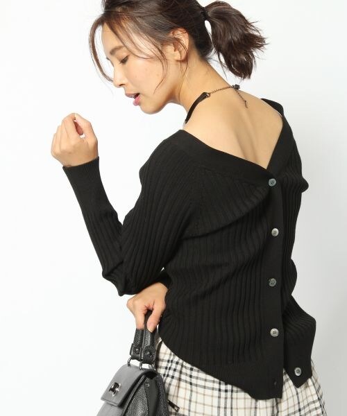 ≪otonaMUSE×BARNYARDSTORM 2WAYリブニット BARNYARDSTORM（バンヤードストーム）の「2WAYリブニット（）」 - WEAR