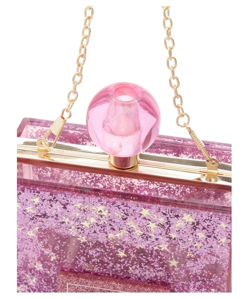 lilLilly（リルリリー）の「[LILICIOUS]パフュームボトルラメバッグ  