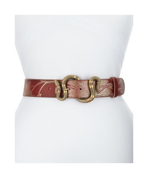 snake buckle gucci belt