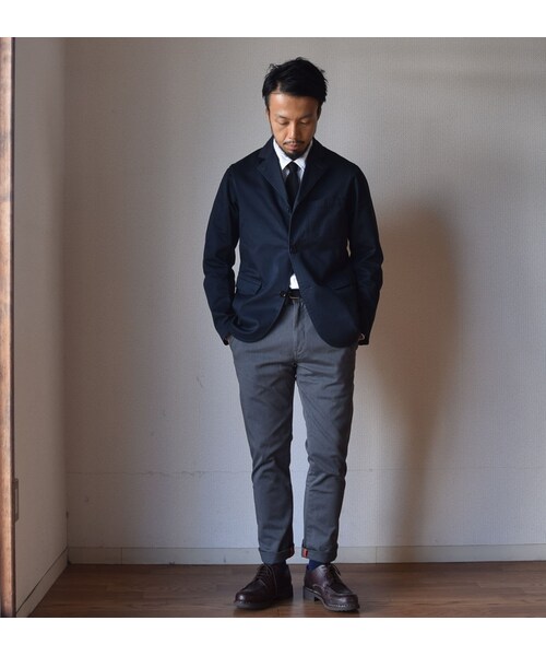 WORKERS（ワーカーズ）の「WORKERS LOUNGE JACKET NAVY CHINO 