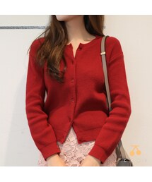 CHERRYKOKO | malindi red, cardigan(カーディガン/ボレロ)