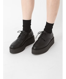 E hyphen world gallery | 厚底レースアップシューズ(シューズ)