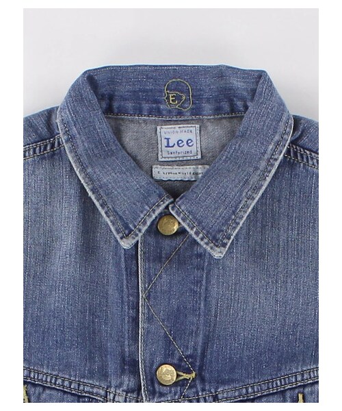 E hyphen world gallery（イーハイフンワールドギャラリー）の「BIG Gジャン（ジャケット/アウター・インディゴ/ライトインディゴ・F）」の3枚目の写真