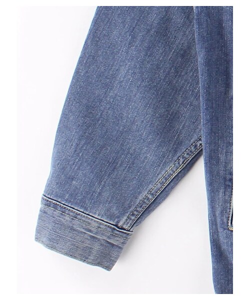 E hyphen world gallery（イーハイフンワールドギャラリー）の「BIG Gジャン（ジャケット/アウター・インディゴ/ライトインディゴ・F）」の4枚目の写真