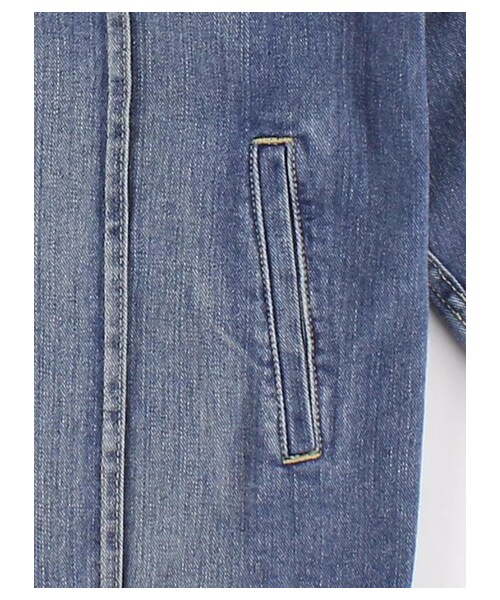 E hyphen world gallery（イーハイフンワールドギャラリー）の「BIG Gジャン（ジャケット/アウター・インディゴ/ライトインディゴ・F）」の6枚目の写真