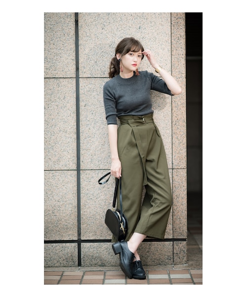 CHEER CLOSET（チアクローゼット）の「【プチプラのあや】ハーフムーンショルダーバッグ（ショルダーバッグ・レディース・ブラック/ブラウン/ワイン・F）」の9枚目の写真