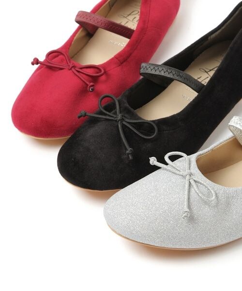 studio CLIP（スタディオクリップ）の「アソートバレエシューズ（シューズ・シルバー/ブラック/レッド）」の17枚目の写真