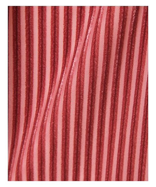 INGNI(イング)の「【秋の新作】ストライプベロア袖タック/トップス(トップス・レディース・グレー/クロ/ピンク/ボルドー・M)」の6枚目の写真