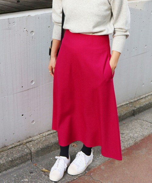 IENA（イエナ）の「《予約》トラペーズロングスカート◆（スカート・ナチュラル/34/残り1点/36/在庫なし/38/40）」の5枚目の写真