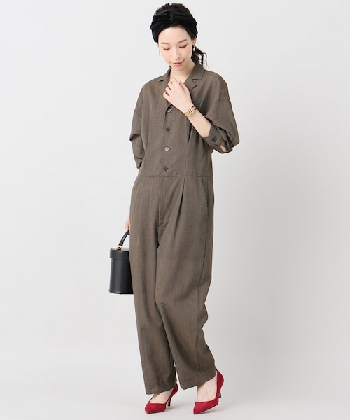 IENA（イエナ）の「シアーチェックオールインワン（）」 - WEAR