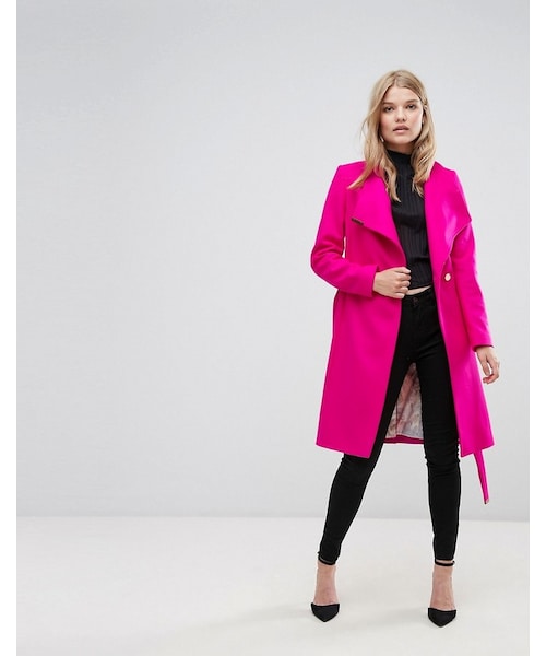 Ted Baker（テッドベーカー）の「Ted Baker Long Wrap Coat（）」 - WEAR