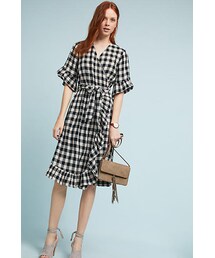 Taylor愛用ブランドSinclair Dressチェックサロペットワンピース no brand（ノーブランド）の「Isabella Sinclair Gingham
