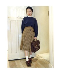 F i.n.t | ビット使いチェックキルトスカート/F i.n.t(スカート)