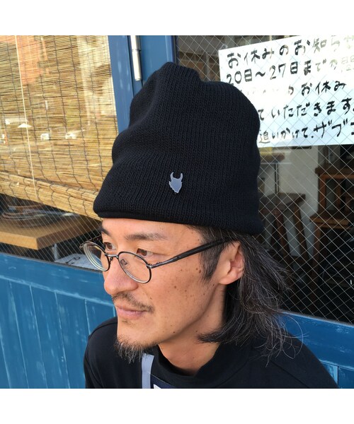 KROFUNE（クロフネ）の「KROFUNE　Electric Sheep BK（ニットキャップ/ビーニー・メンズ・その他）」の9枚目の写真