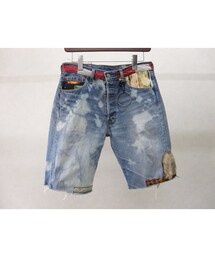 gilet | gilet　リメイクデニムショートパンツ 1点もの(デニムパンツ)