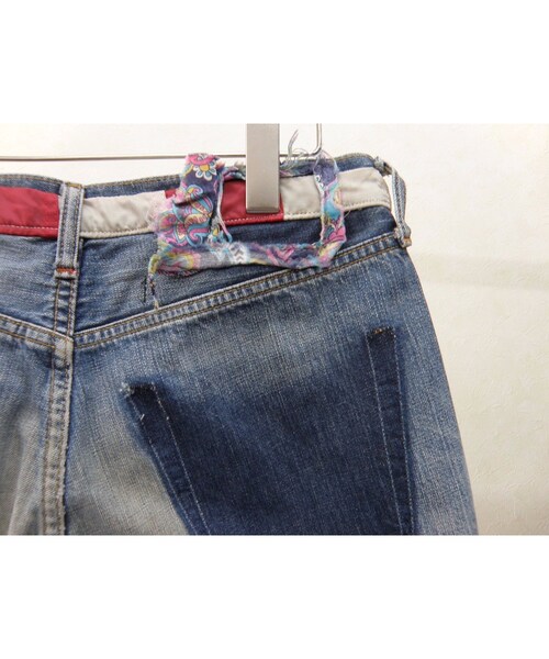 gilet（ジレ）の「gilet　リメイクデニムショートパンツ 1点もの（デニムパンツ・メンズ・その他）」の6枚目の写真