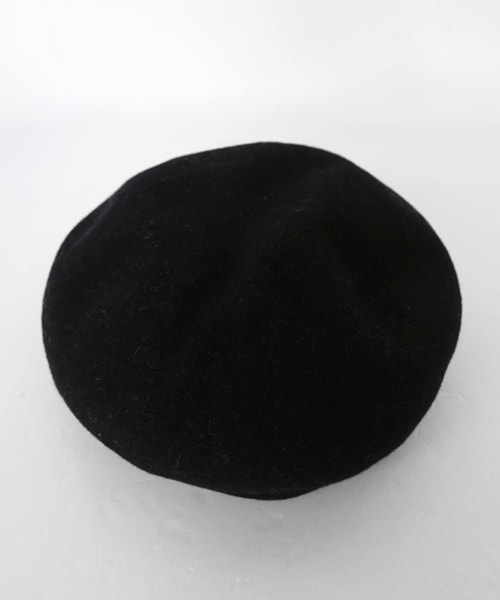 DHOLIC（ディーホリック）の「7COLORSウールブレンドベレー帽（ハンチング/ベレー帽・レディース・グレー/ホワイト/その他/レッド/ブラック/パープル/ベージュ・FREE）」の3枚目の写真