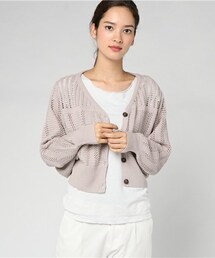 archives | スカシ柄Ｂｉｇ袖カーデ(ニット/セーター)