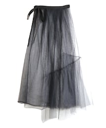 AULA | AULA チュールレイヤードラップスカート(スカート)